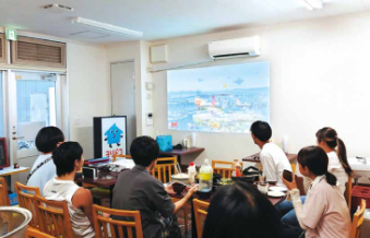ユースの居場所「ヨル・ベース開設」、電光印刷、ヨリドコキッチンオープン